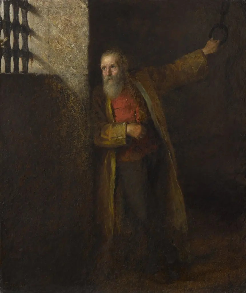 A Prisoner of the State, by Eastman Johnson