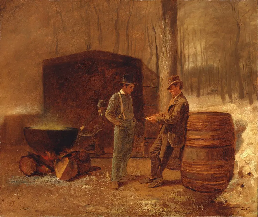 Measurement and Contemplation, by Eastman Johnson, unspecified, 1860