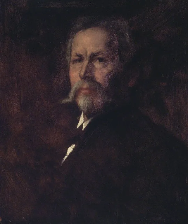 Self-portrait, by Eastman Johnson, oil, 1896