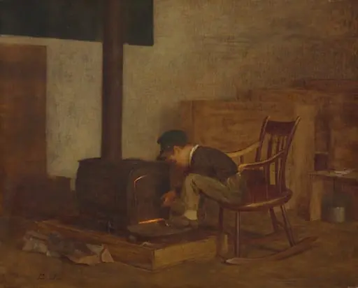 The Early Scholar, by Eastman Johnson