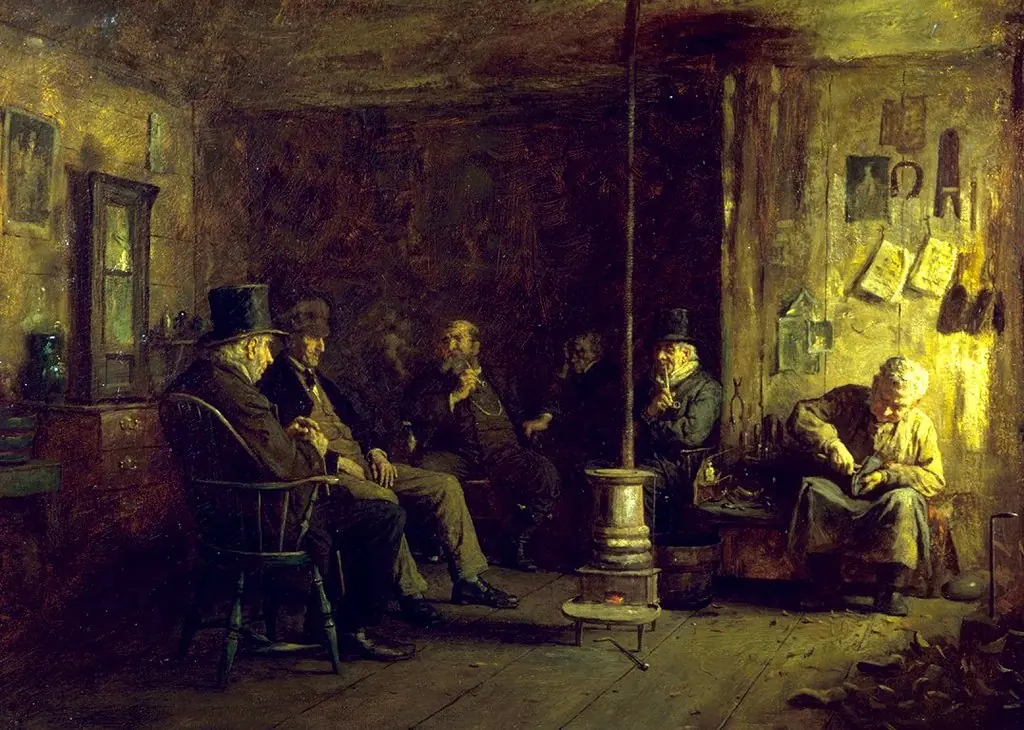 The Nantucket School of Philosophy, by Eastman Johnson