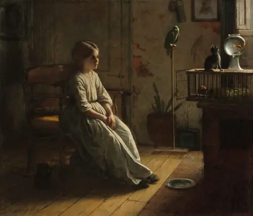 The Pets, by Eastman Johnson