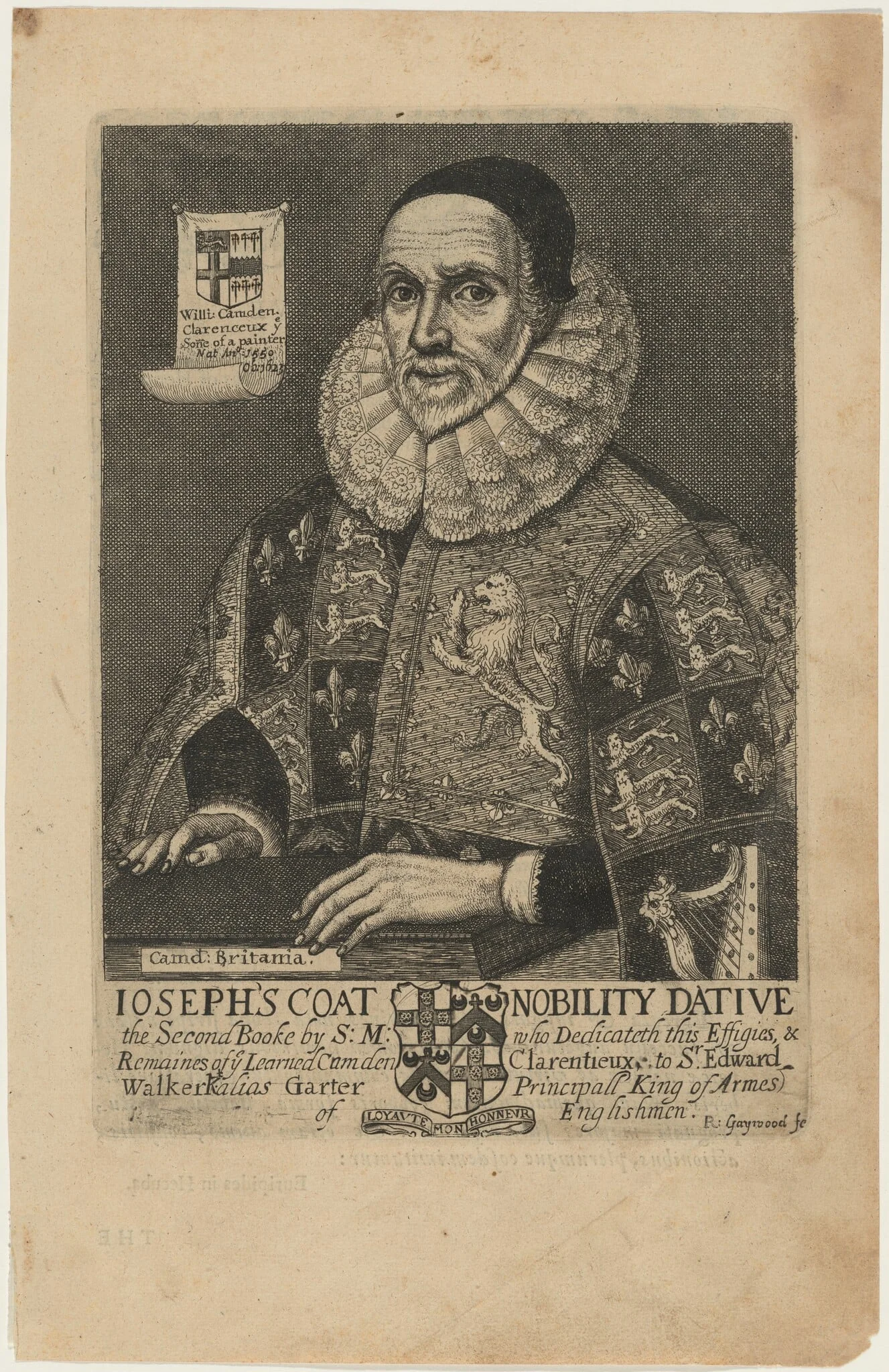 William Camden, detail