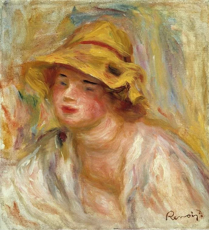 Study of a Girl, detail