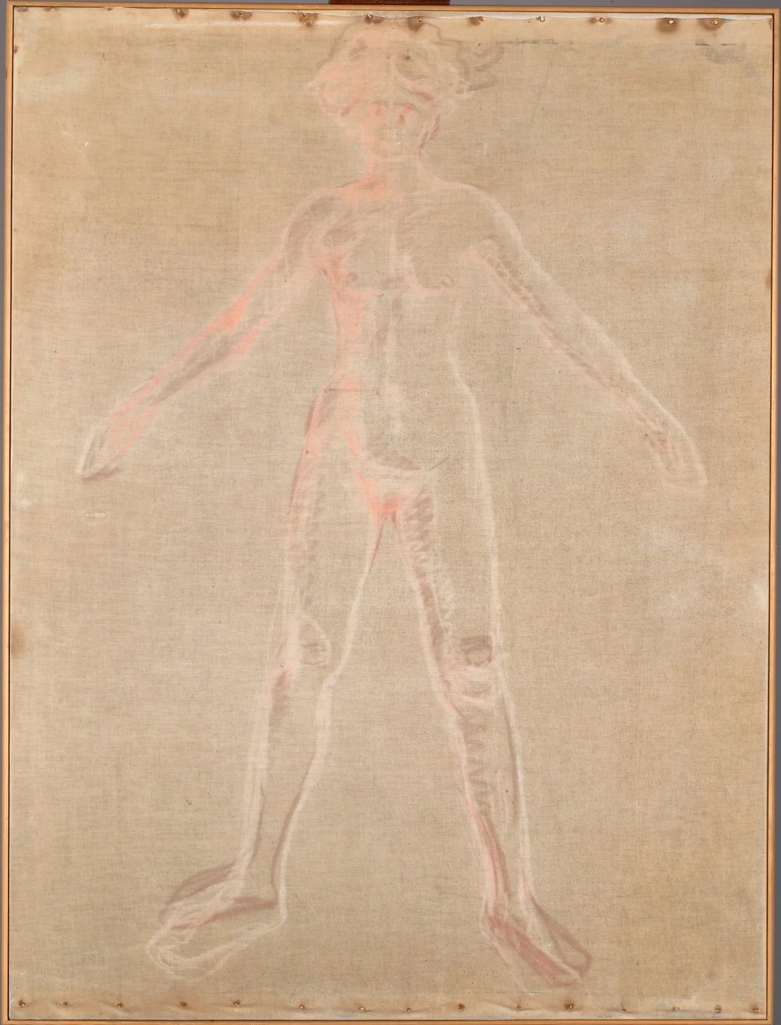 Naked Woman, detail