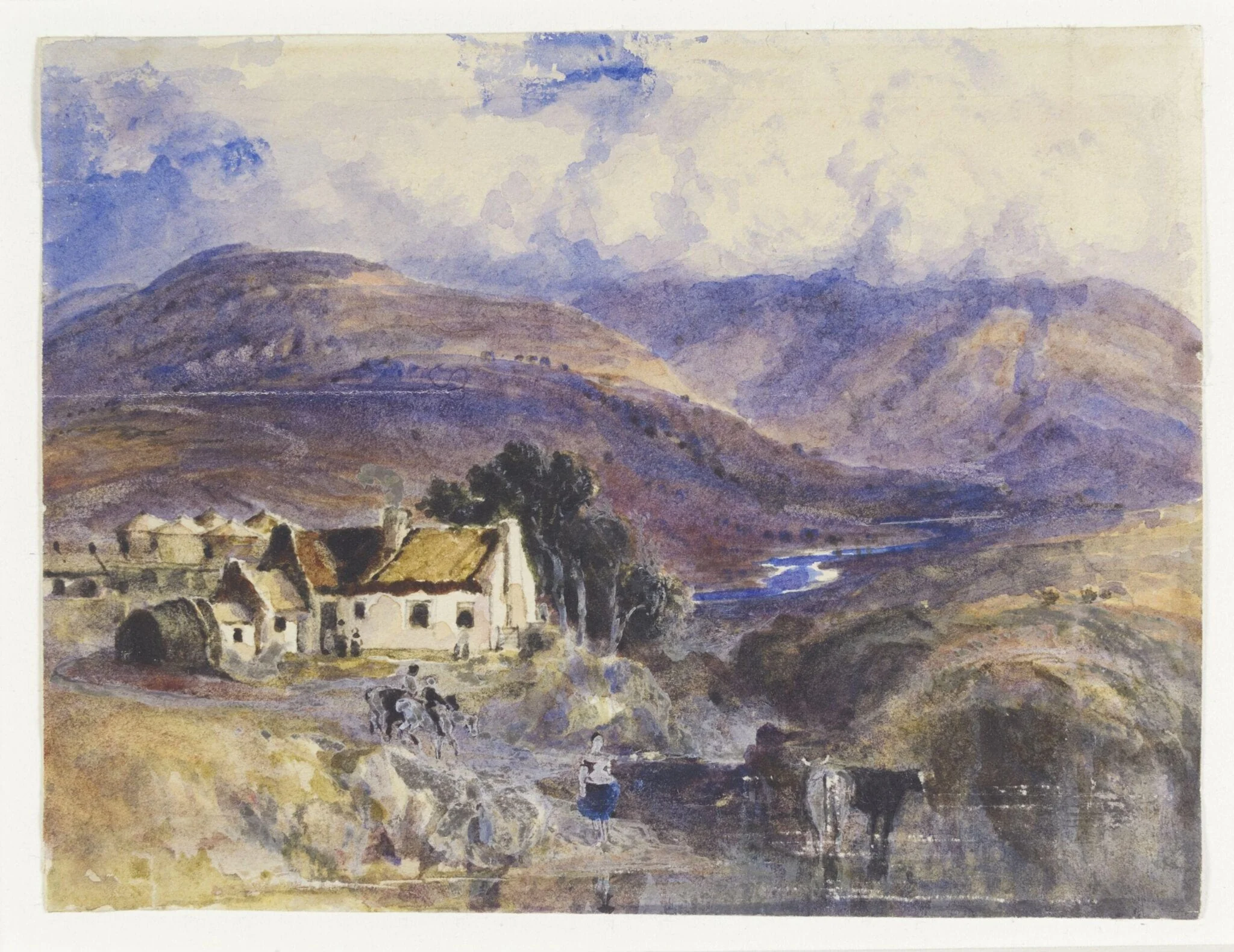 Scottish landscape, detail
