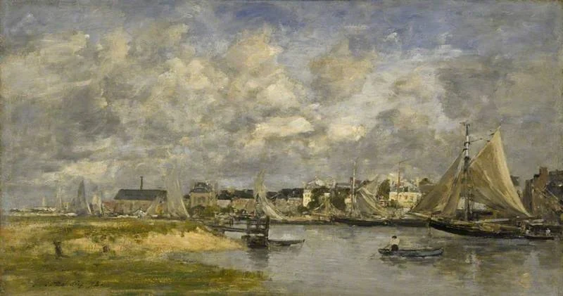 Trouville Harbour, detail