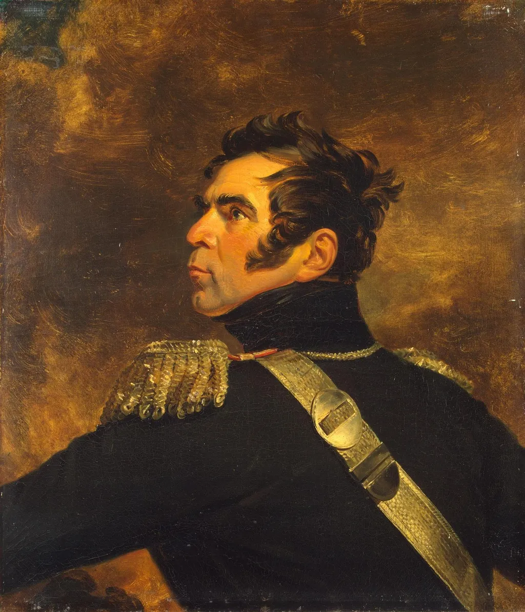 Portrait of Vasily V. Yeshin (1771-1825), by George Dawe, oil, 1822