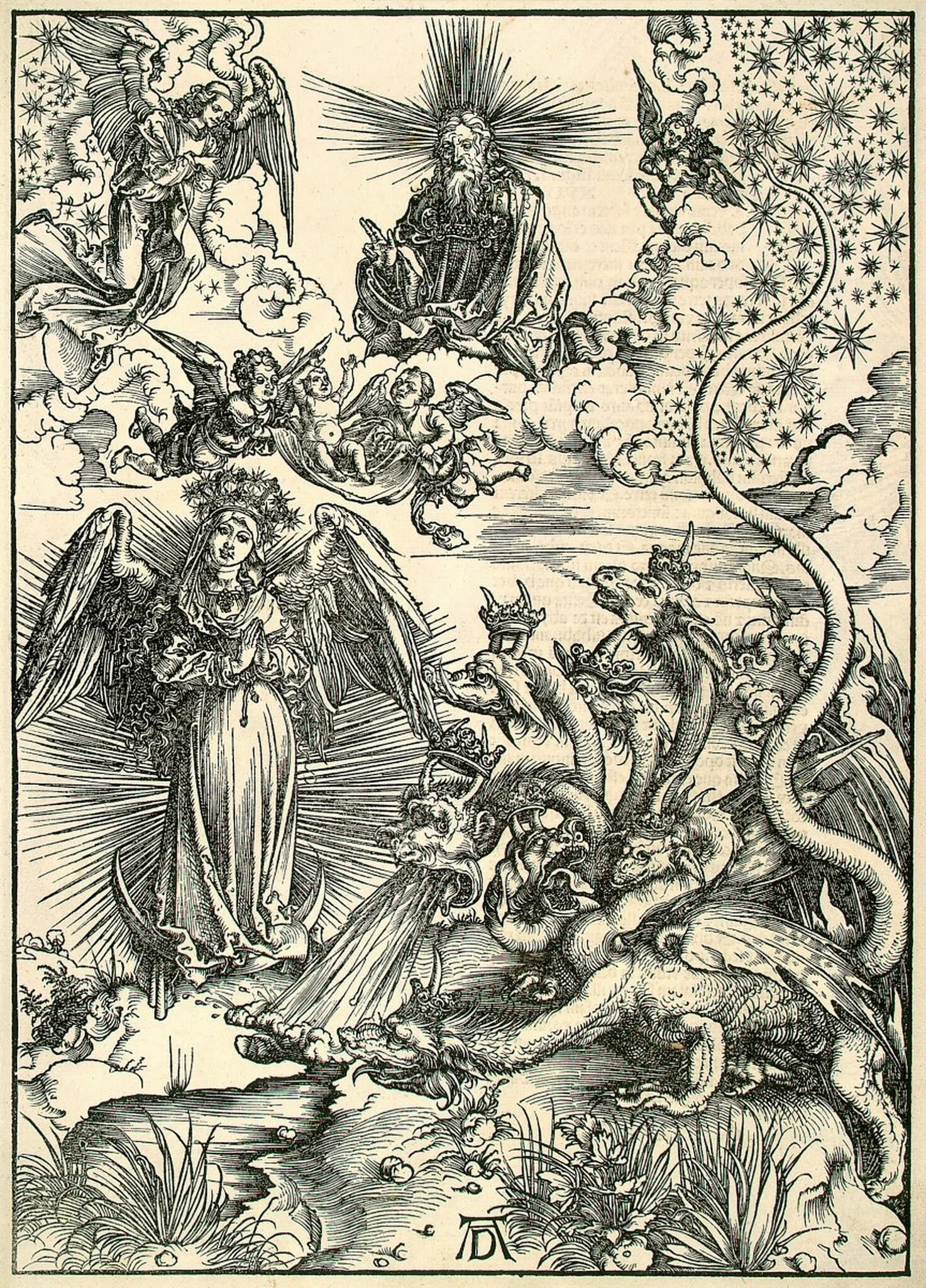 The Apocalyptic Woman, detail