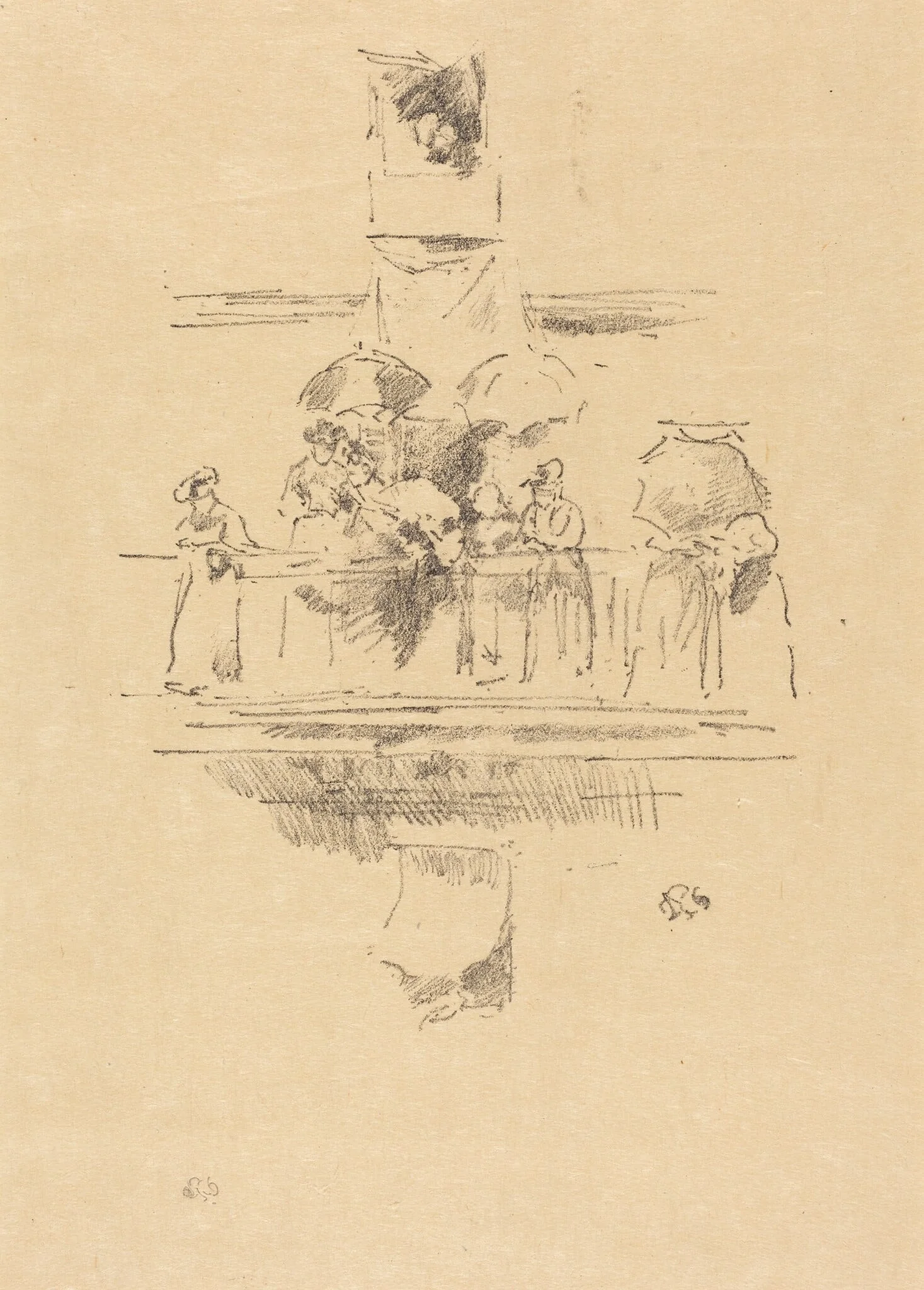 The Little Balcony, detail