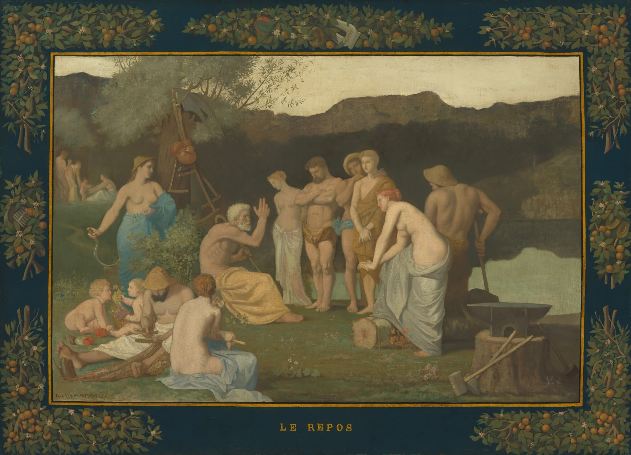 Rest, detail