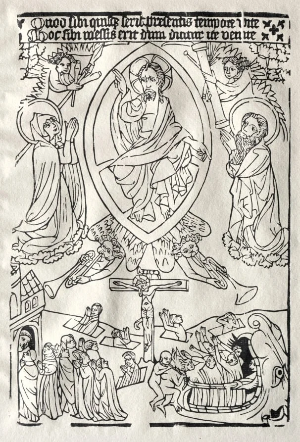 Das Jüngste Gericht, detail