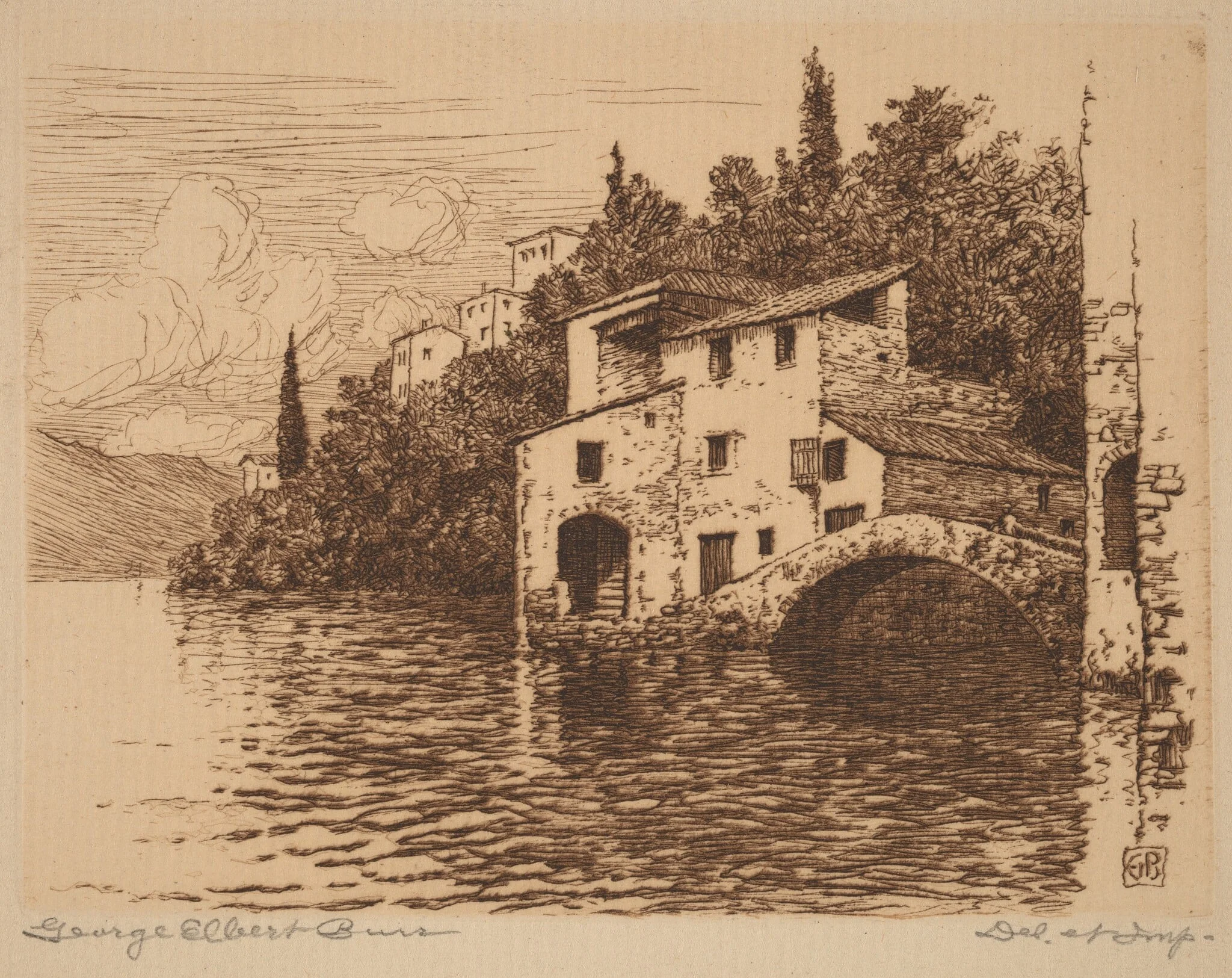 On Lake Como, detail