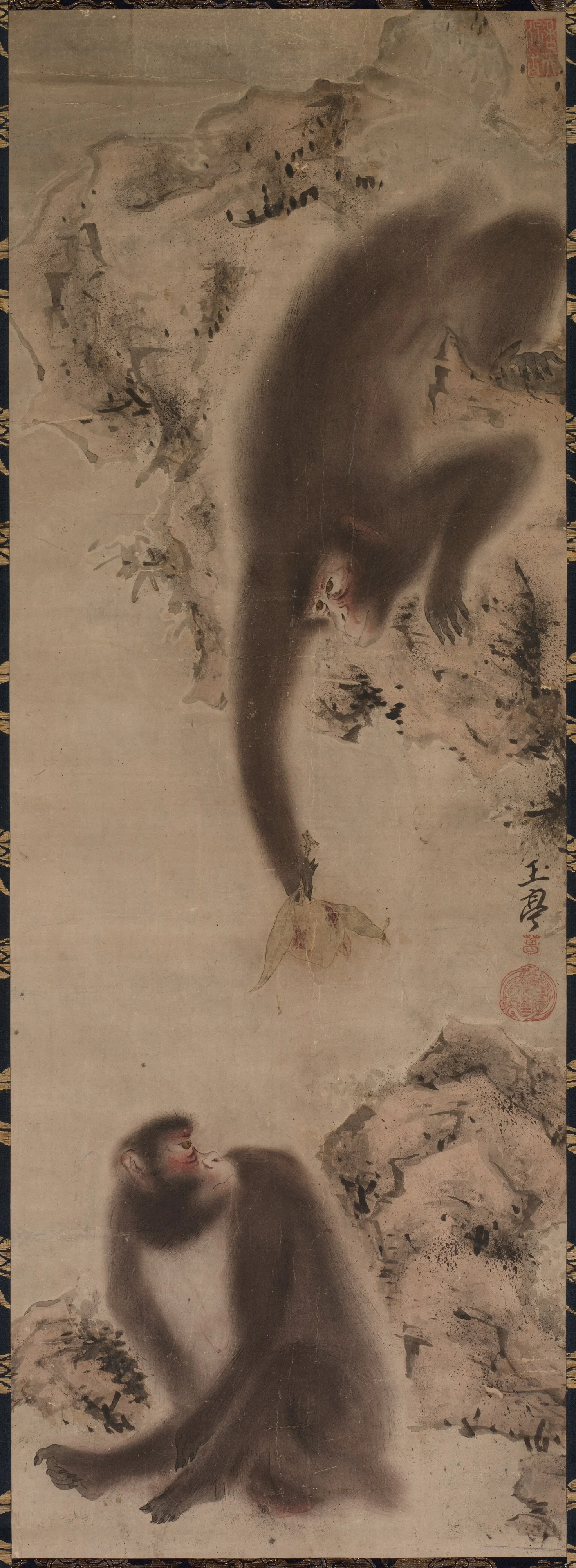 Monkeys, detail