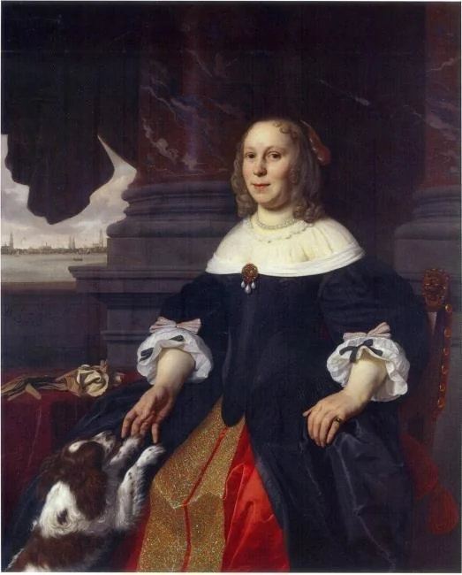 Portrait of Catharina Claesdr. Gaeff alias Lambertsdr. Opsy (1619-1698), detail