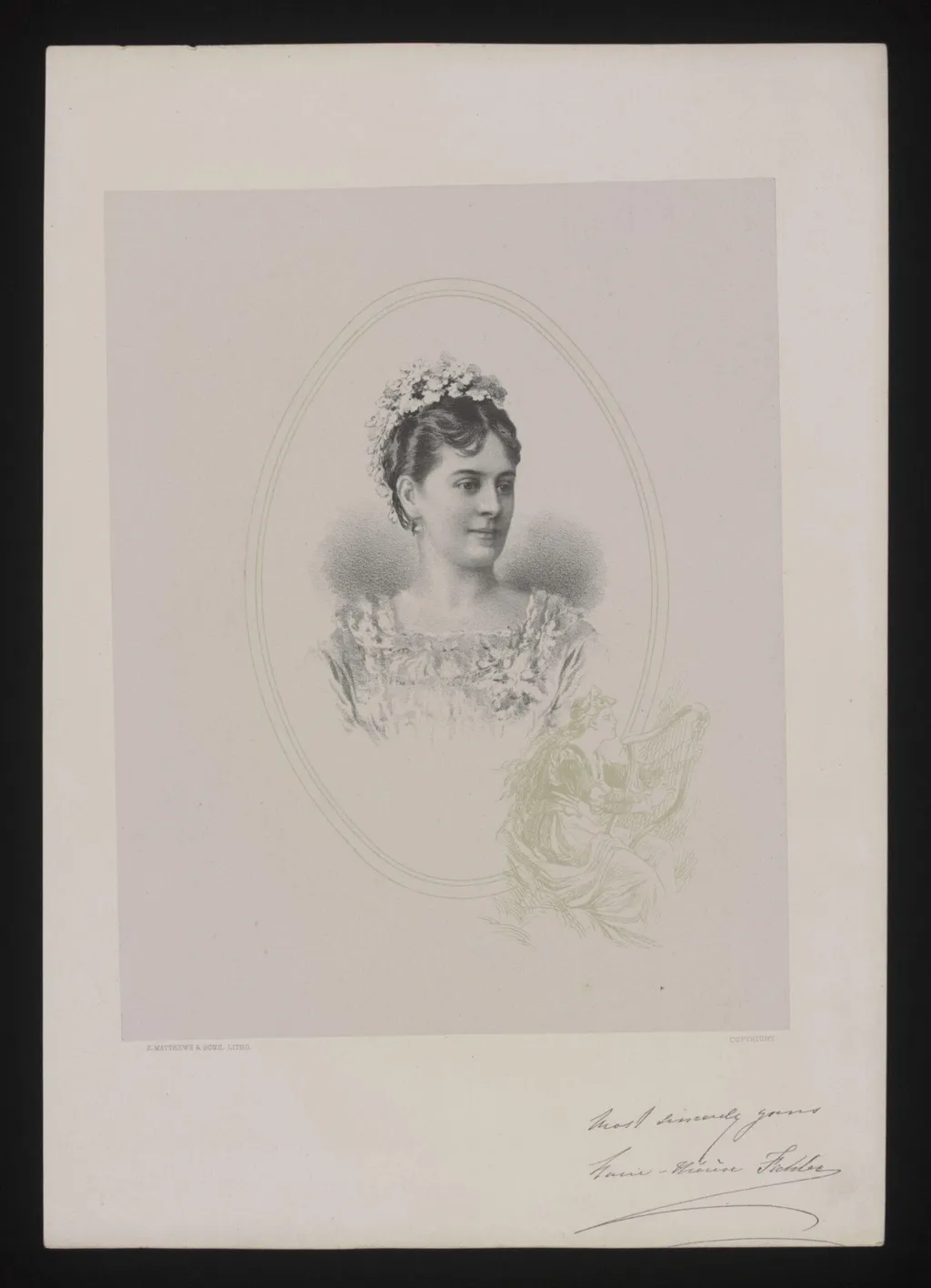 Marie Fechter, by E. Matthews & Sons, 1850