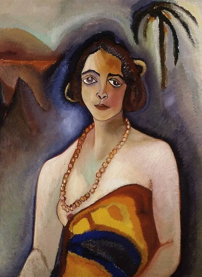 Vrouwelijk halfnaakt, detail