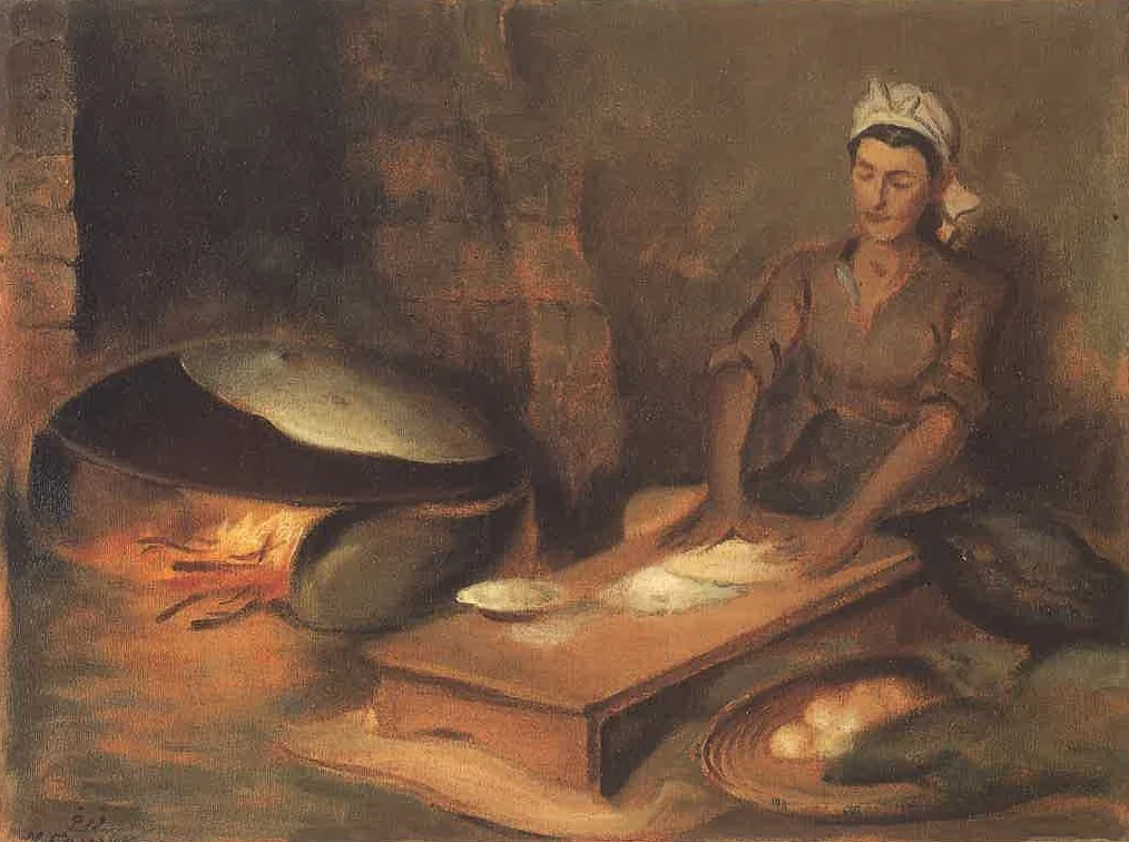Hanné Baking Markouk, detail