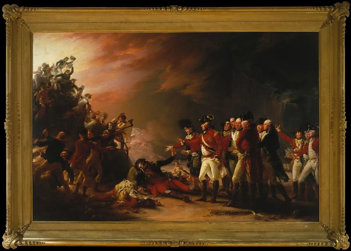 The Sortie Made by the Garrison of Gibraltar, detail