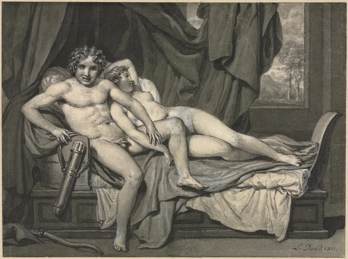 Cupid and Psyche, detail