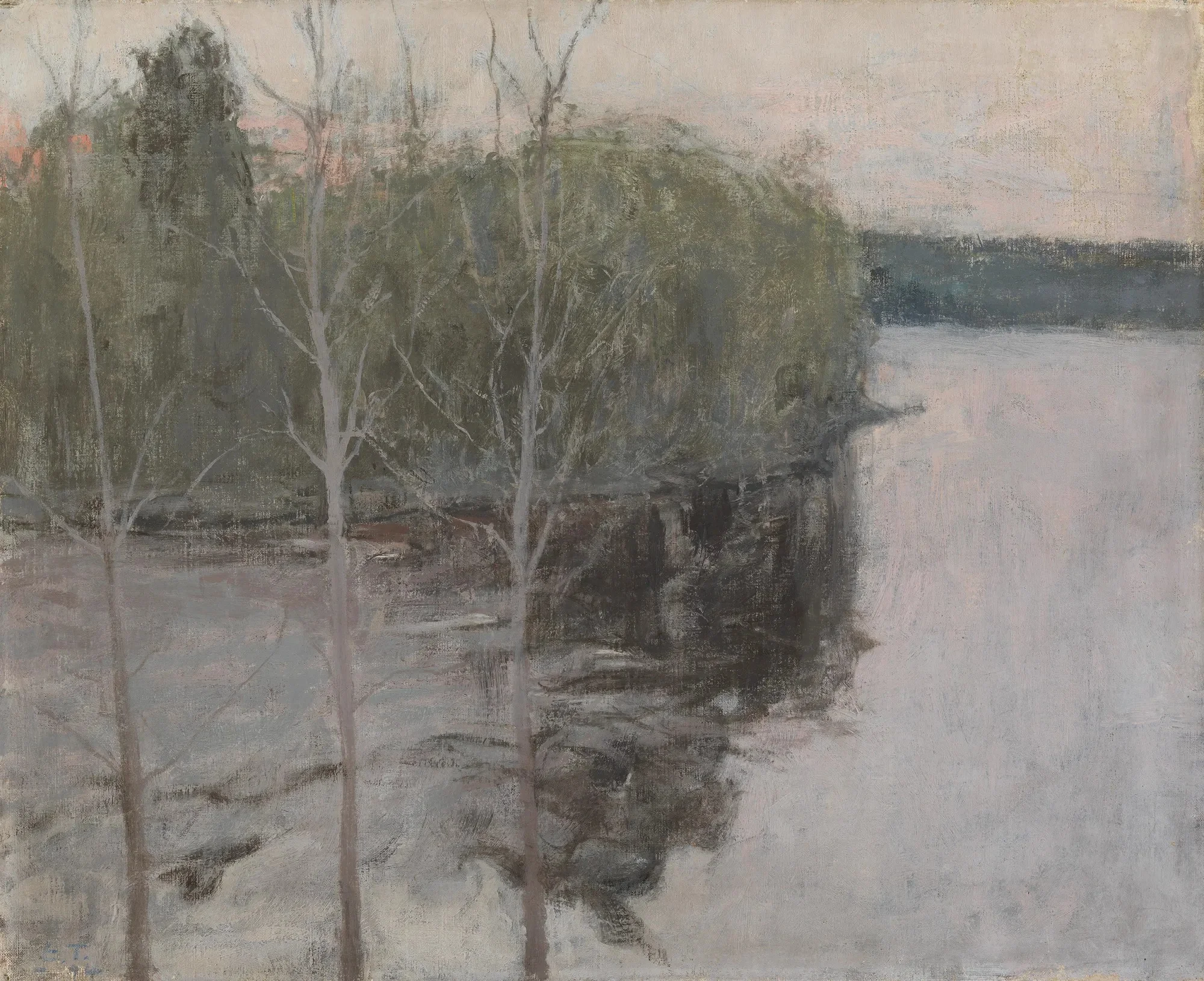 Spring Night, detail