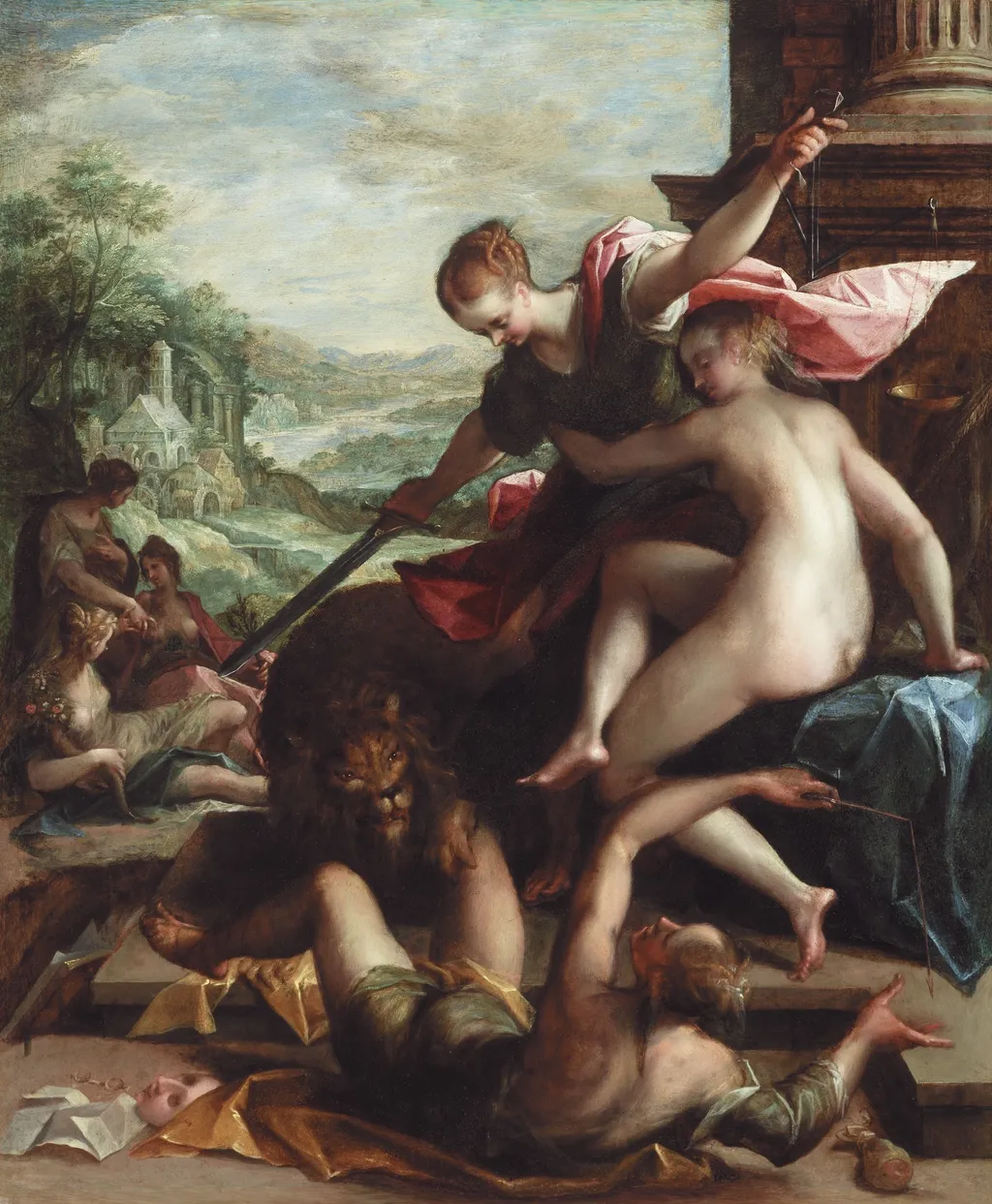 The Triumph of Truth, by Hans von Aachen, oil, 1600