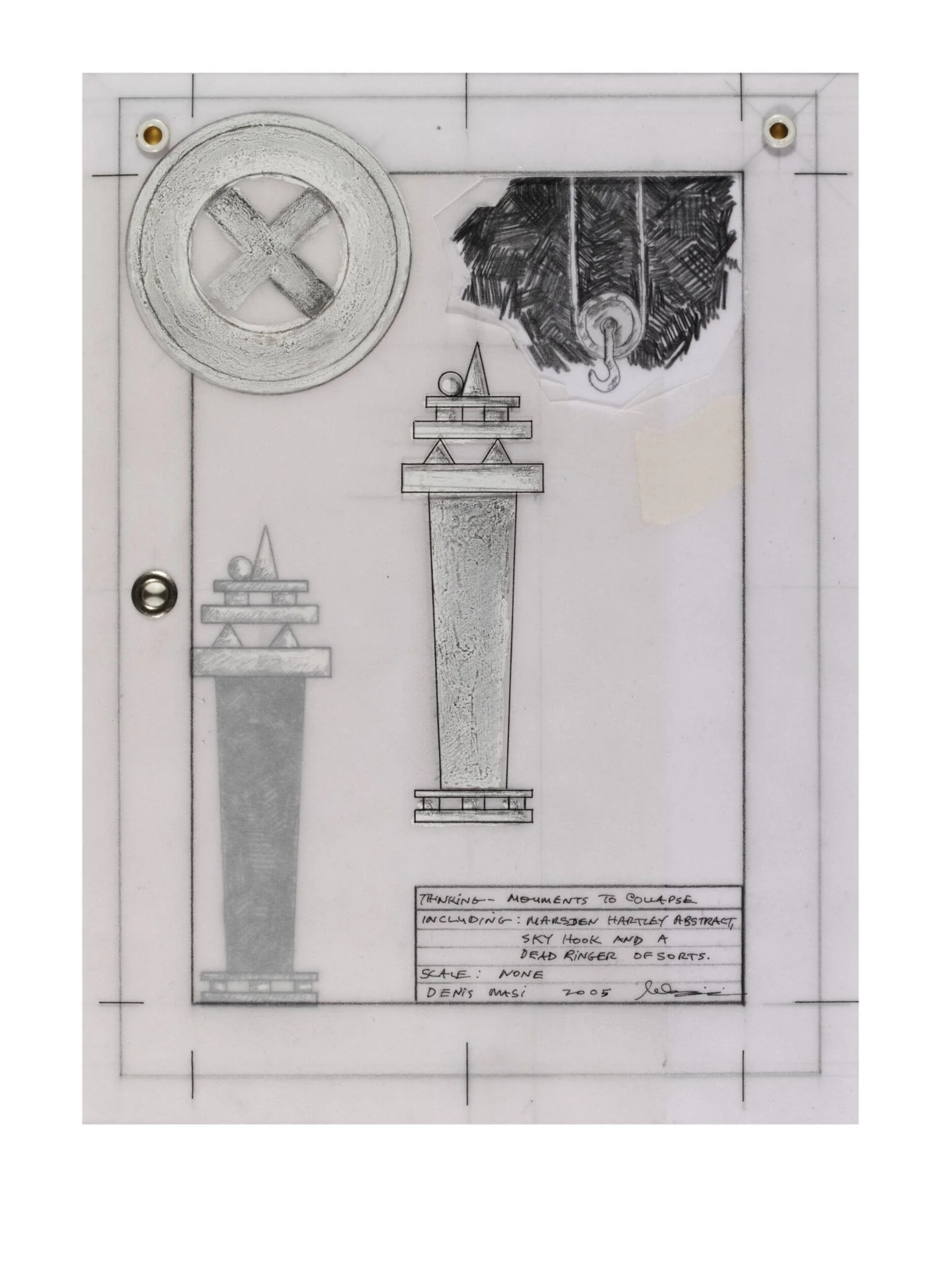 Thinking - Monuments to Collapse, detail