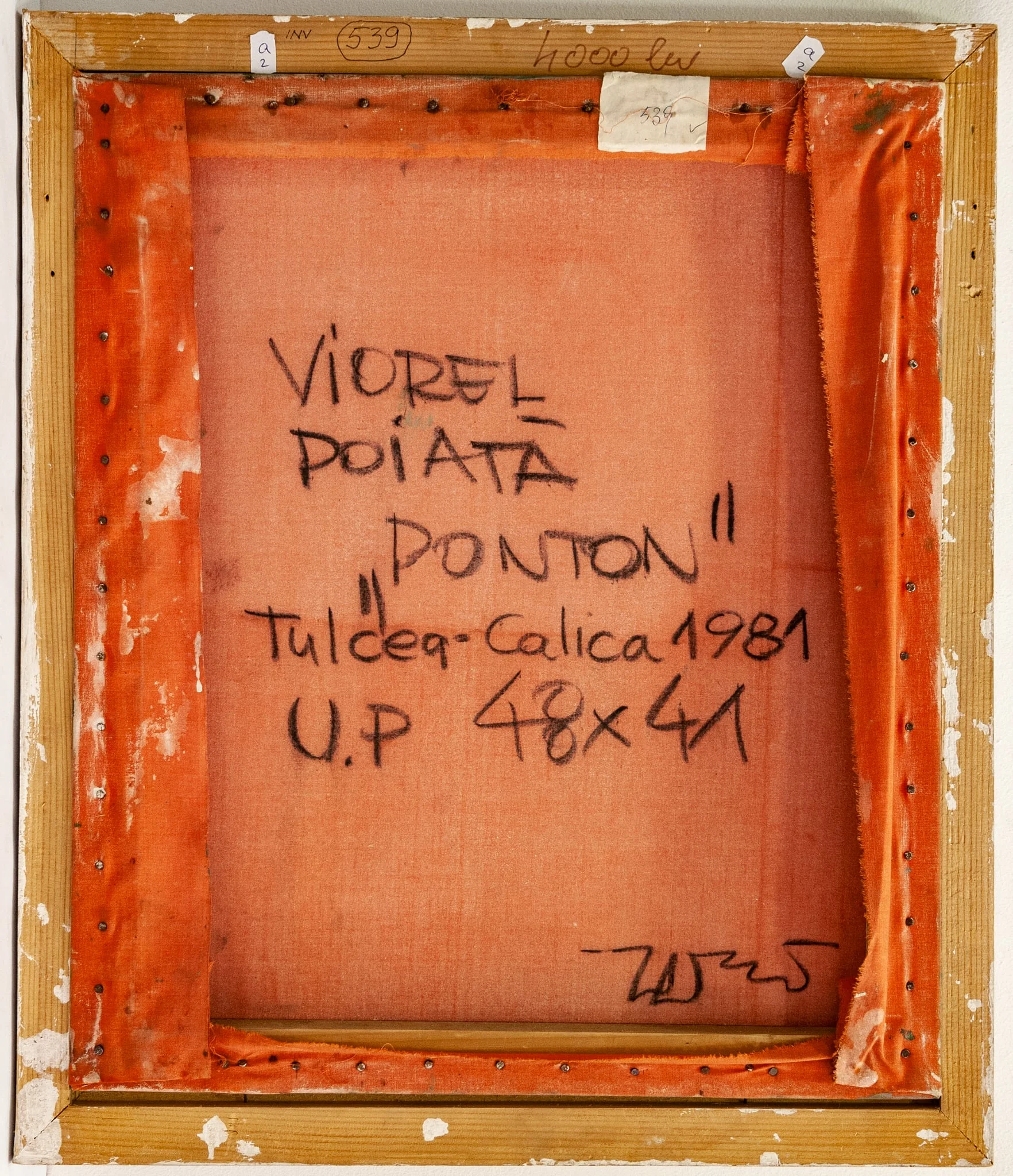 Ponton, detail