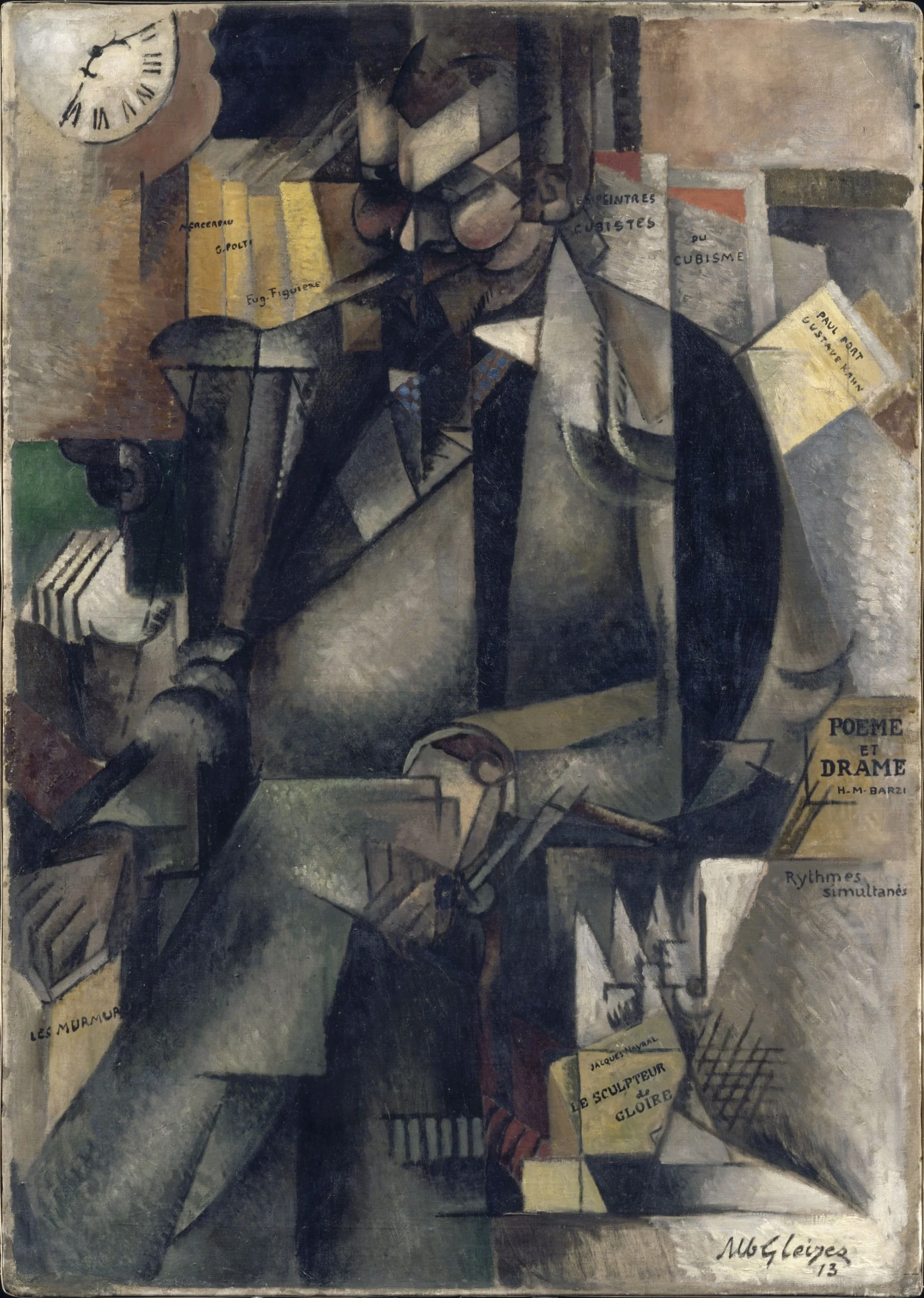 The Publisher Eugène Figuière, detail