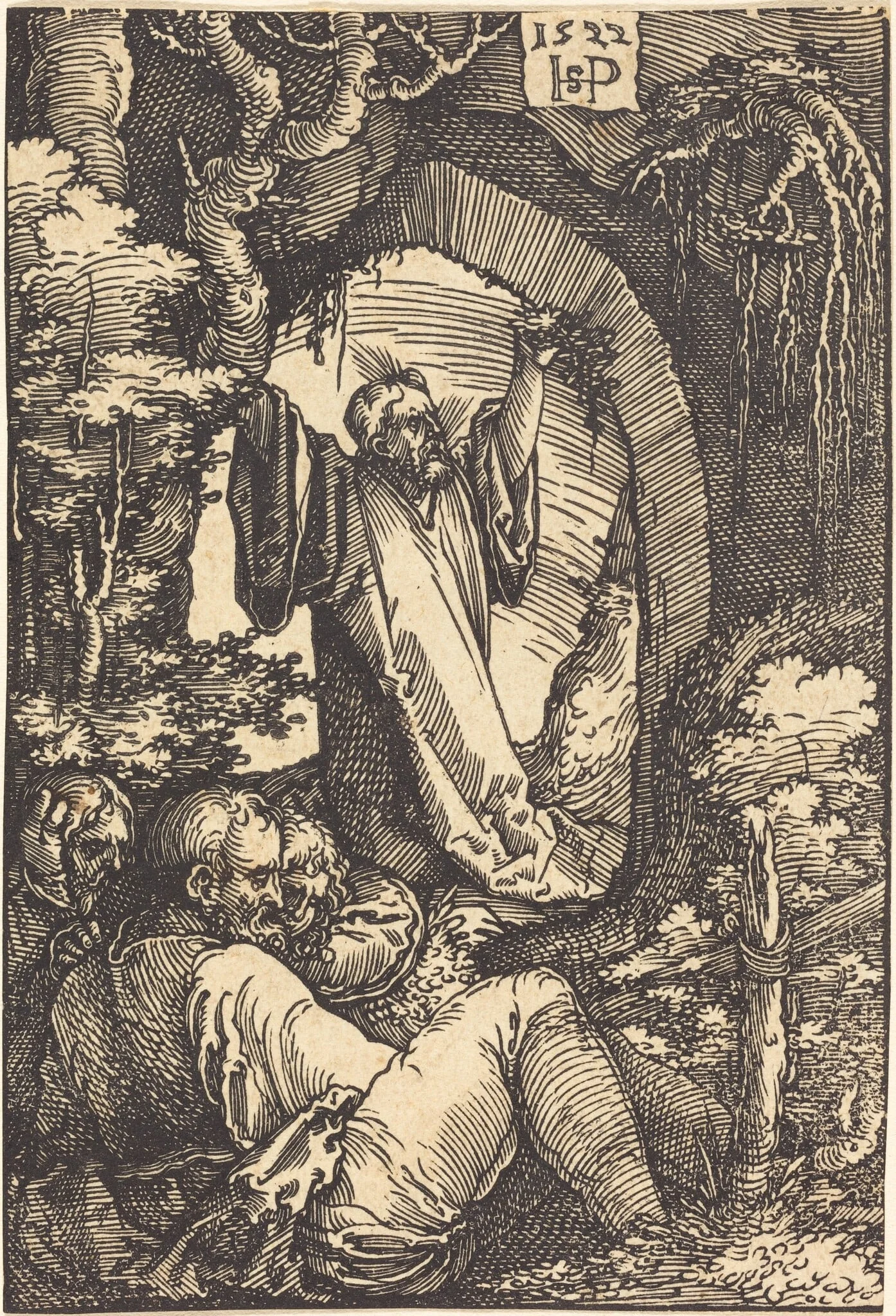 The Agony in the Garden, detail