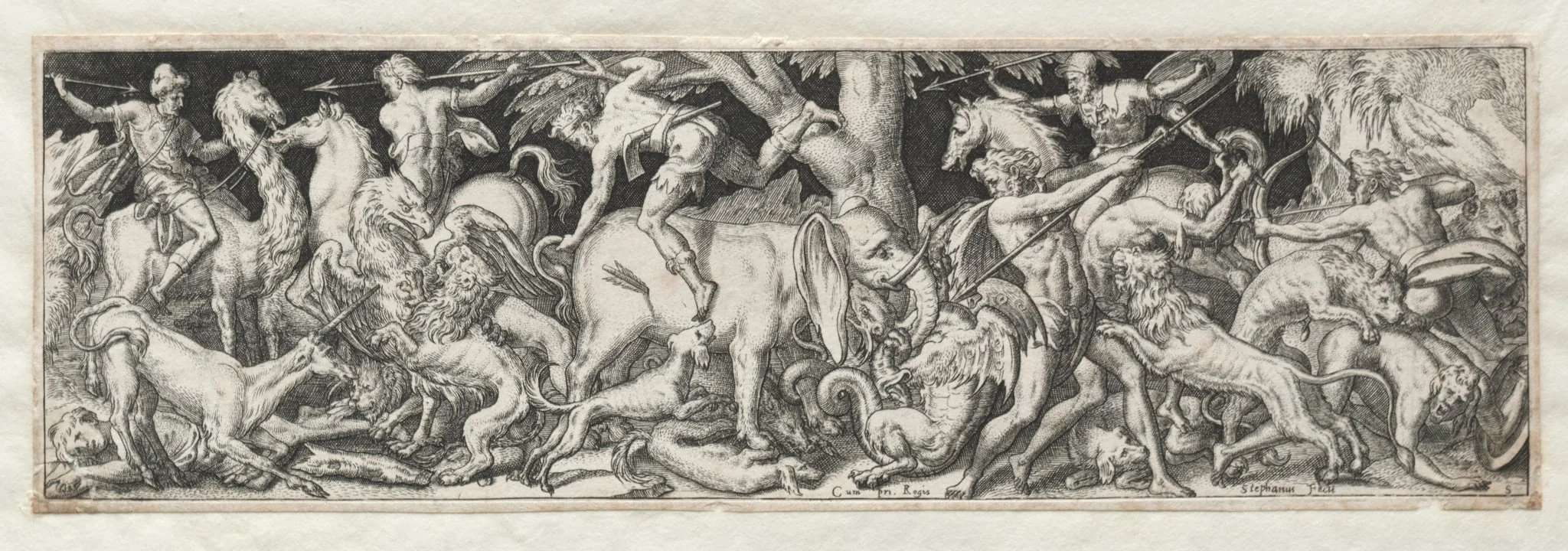 Combats and Triumphs No. 6, detail