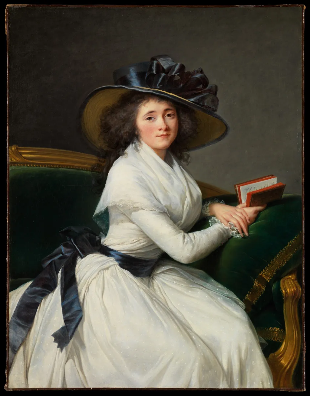 Comtesse de la Châtre (Marie Charlotte Louise Perrette Aglaé Bontemps, 1762–1848), by Élisabeth Louise Vigée Le Brun, oil, 1795