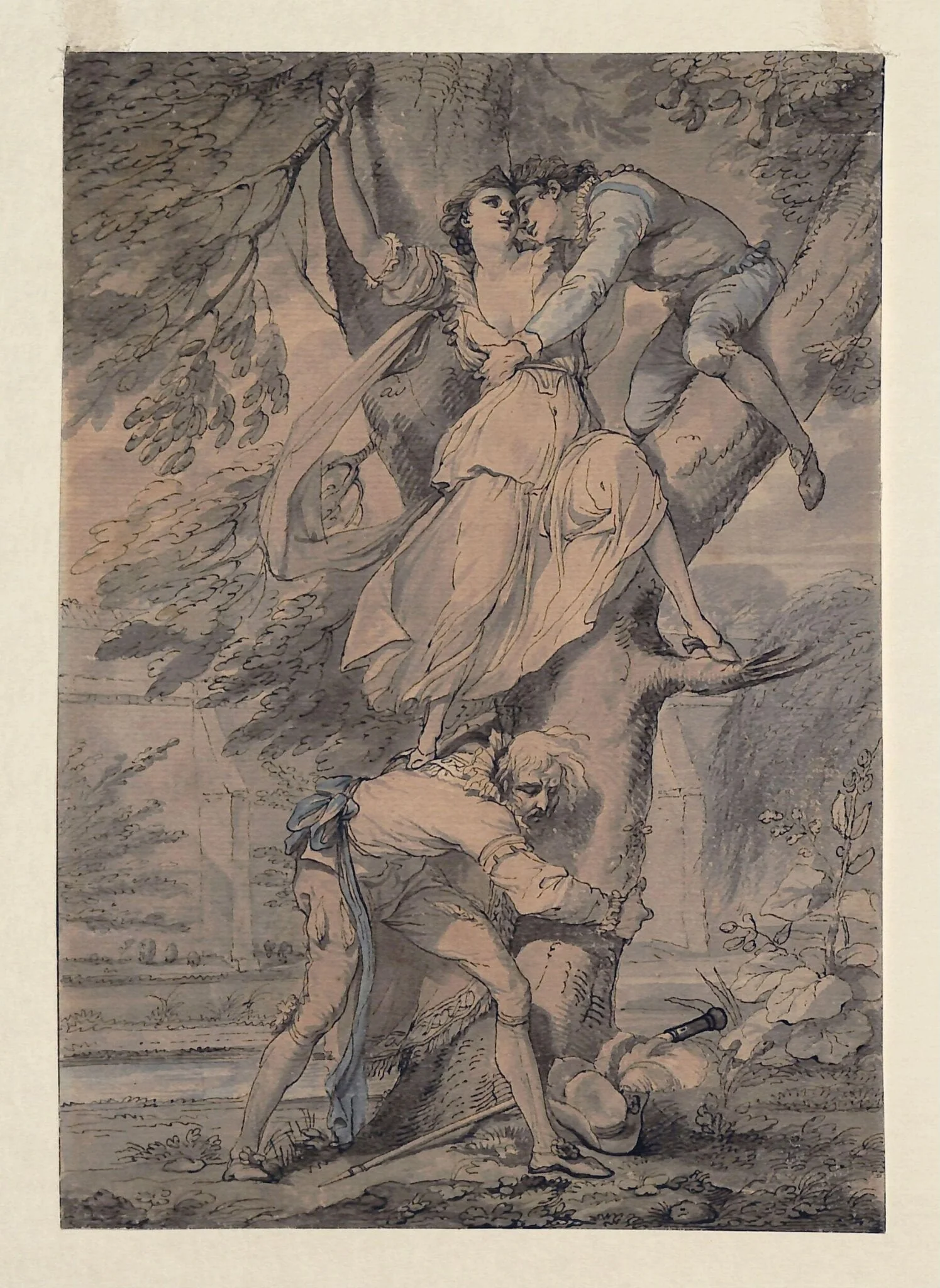January and May, detail