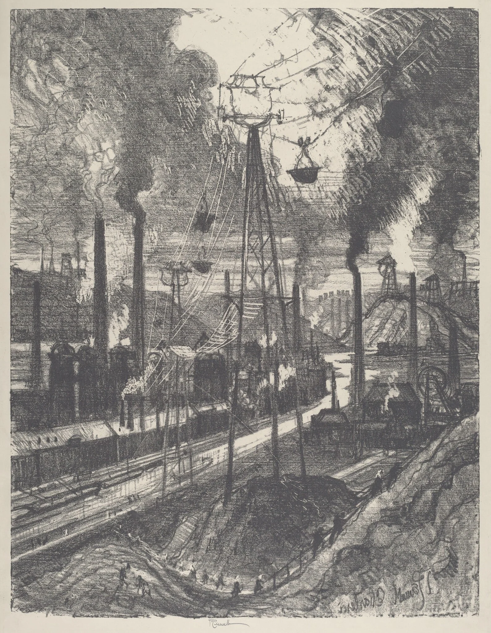 The Travellers, Charleroi, detail