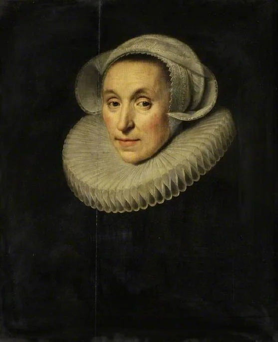 Portrait of a lady, detail