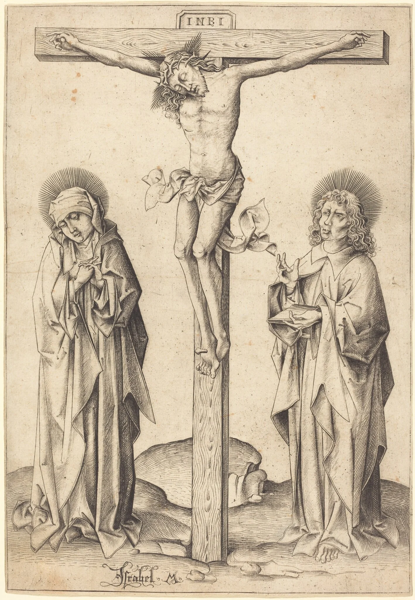 The Crucifixion, detail
