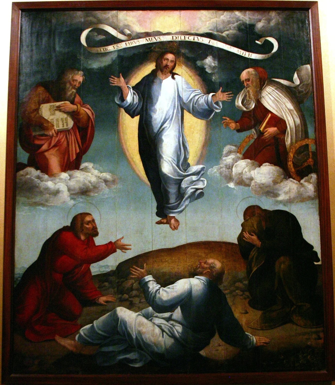 Transfiguration of Jesus Christ, detail