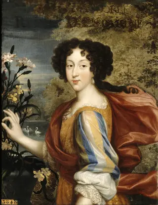 Portrait of Marie Louise d'Orléans (1662–1689), by Louis Ferdinand Elle the Elder, oil