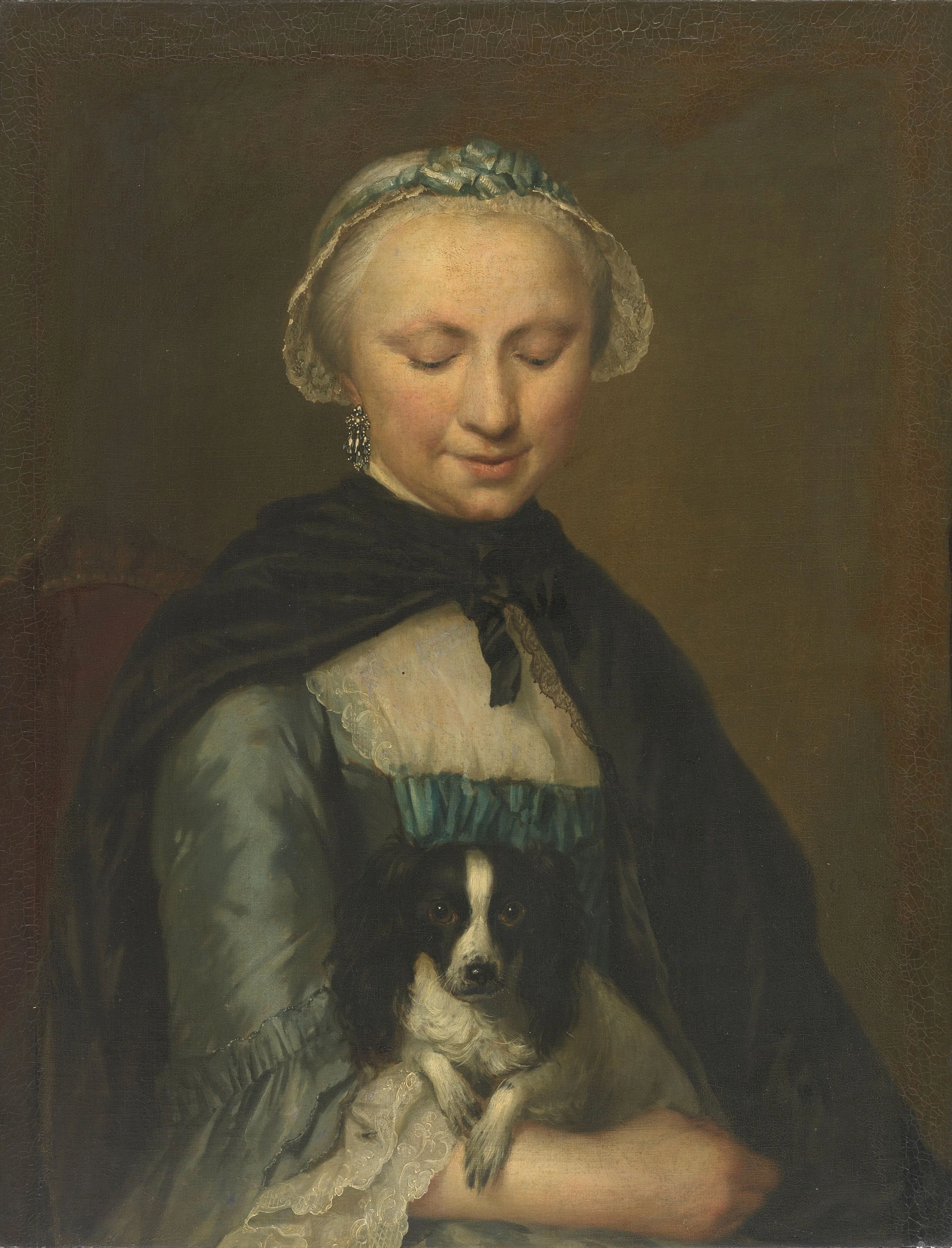 Portrait of Antoinette Métayer, Oldest Sister of Louis Métayer, detail