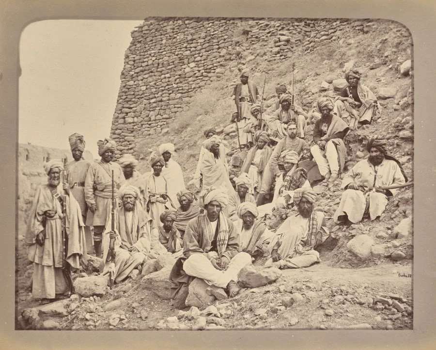 Khyber Chiefs with Captain Tucker, detail
