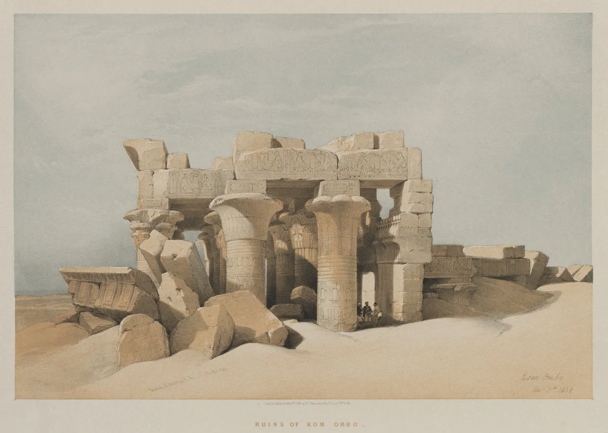 Egypt and Nubia, Volume I: Kom-Ombo, detail