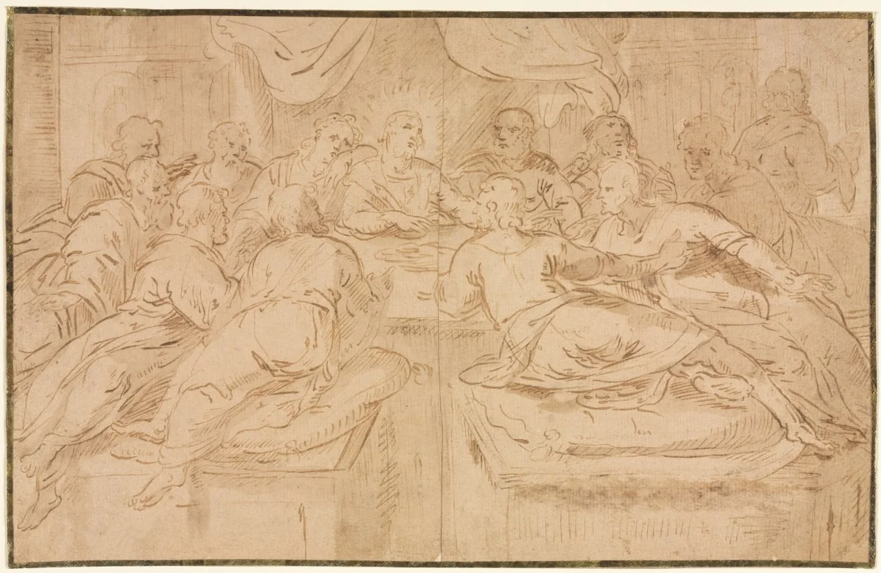 Last Supper, detail