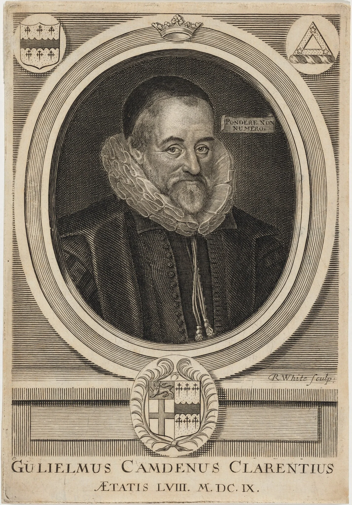 William Camden, detail