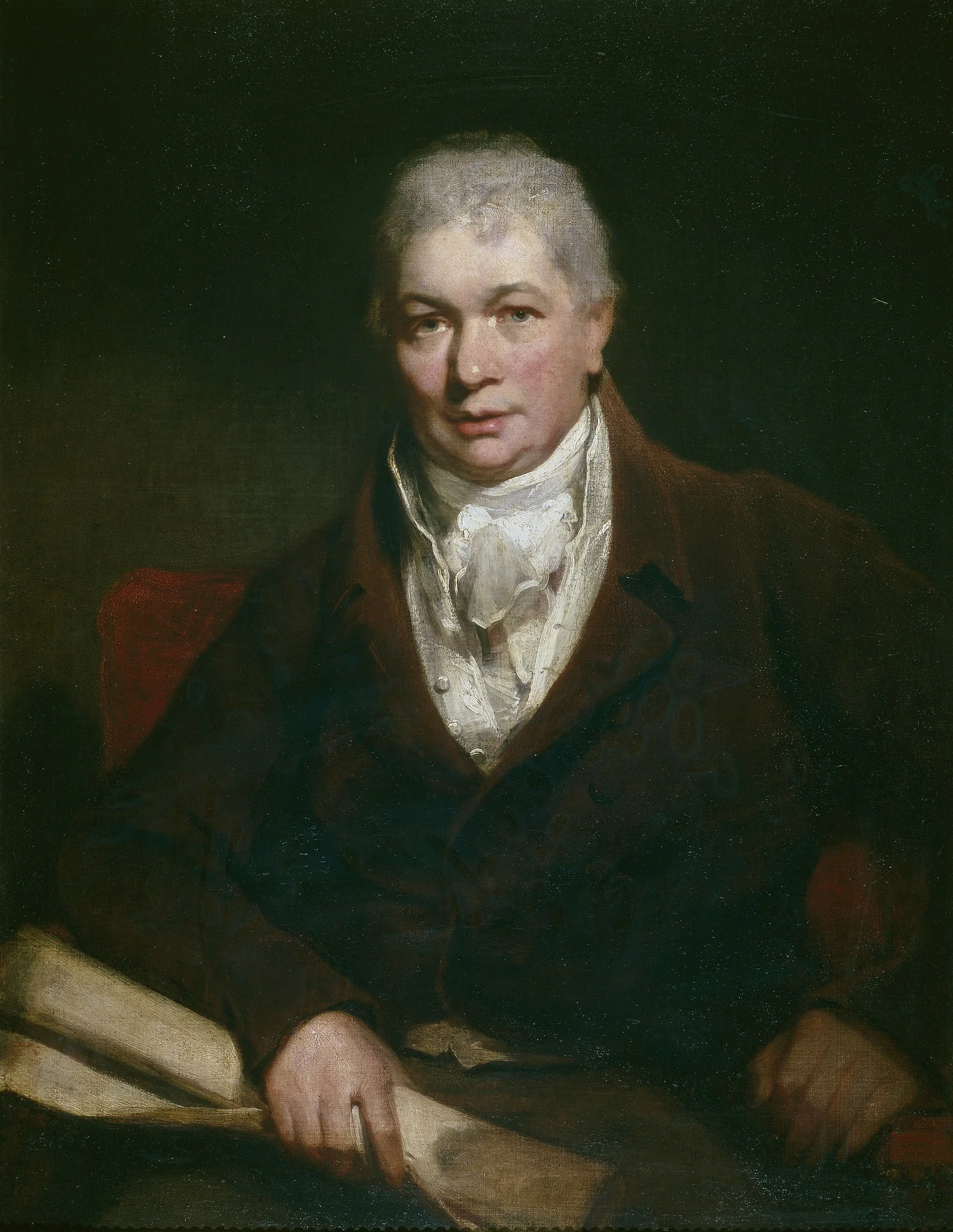 Portrait of a Man, detail