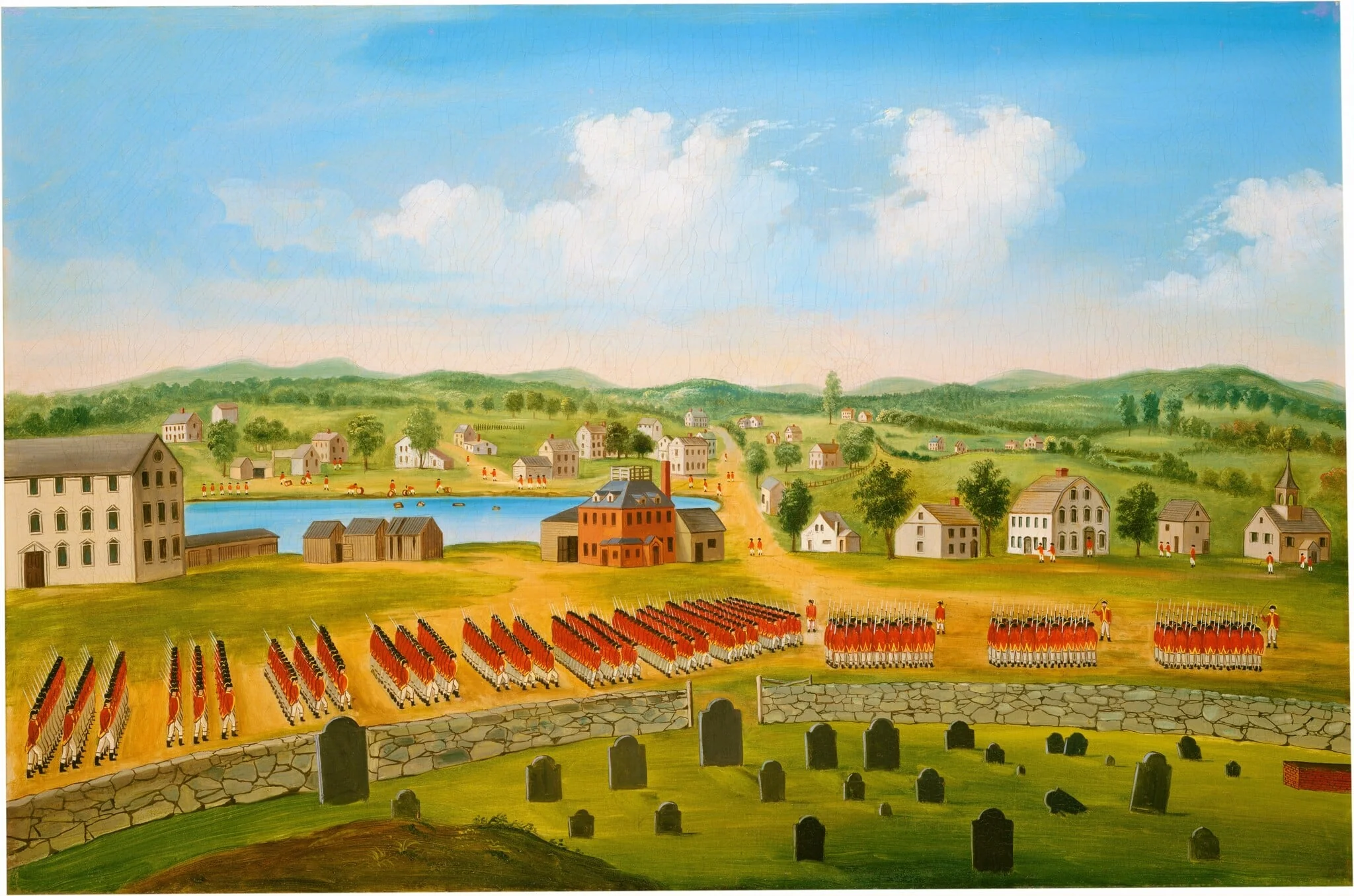 View of Concord, detail