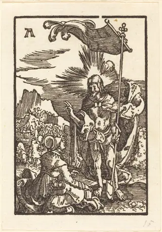 Noli me Tangere, by Albrecht Altdorfer, ink, 1513