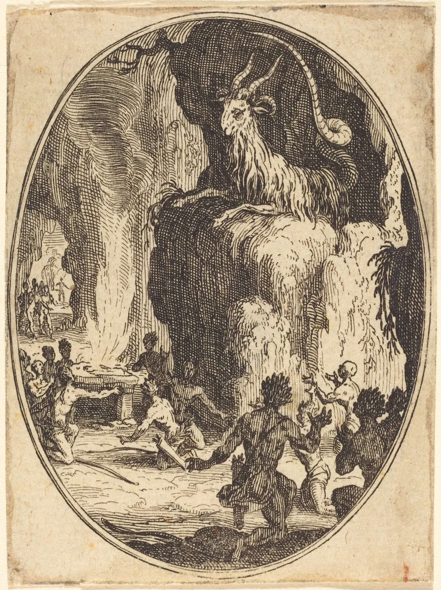 The Cult of the Demon, detail