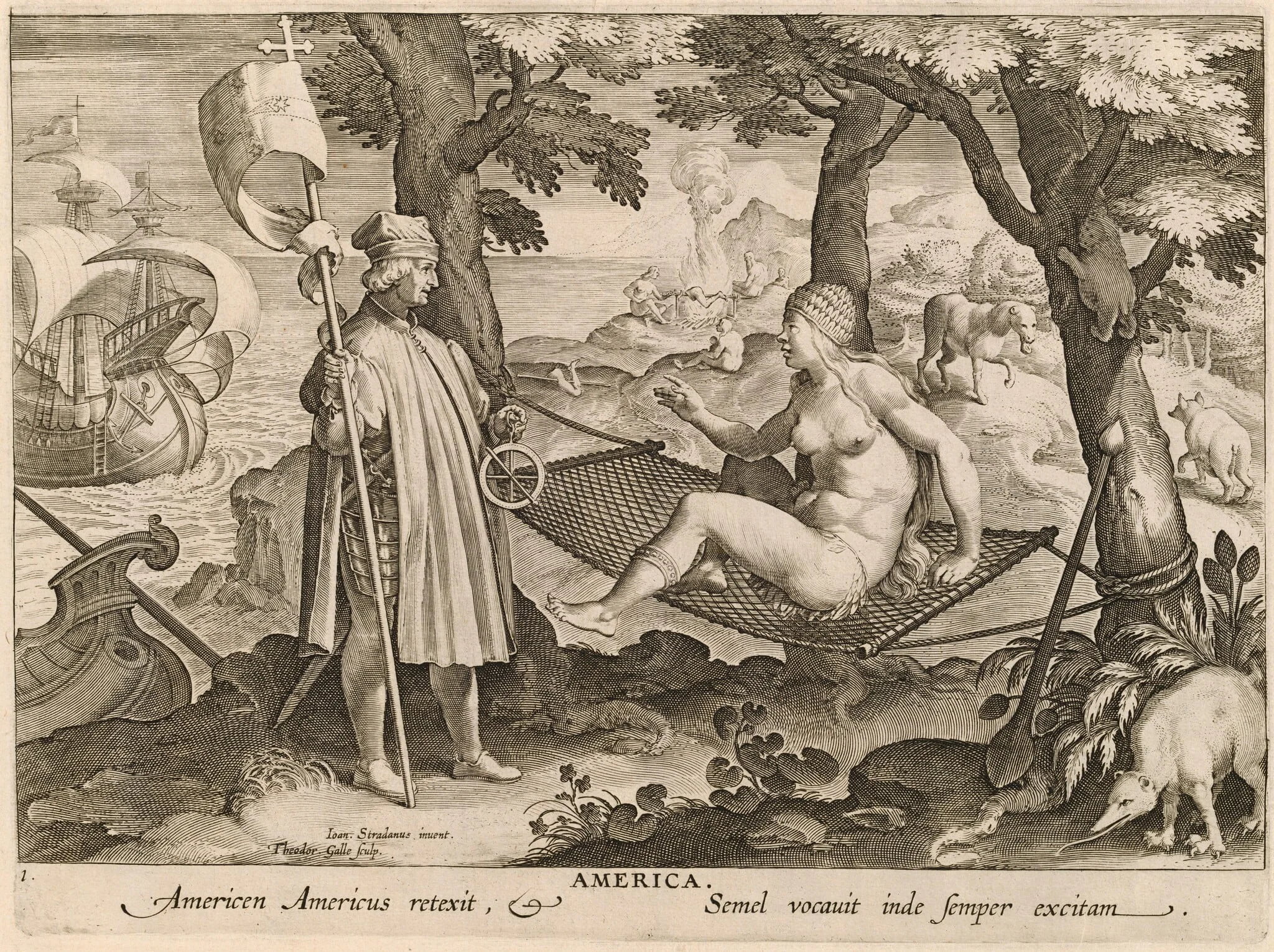 America, detail