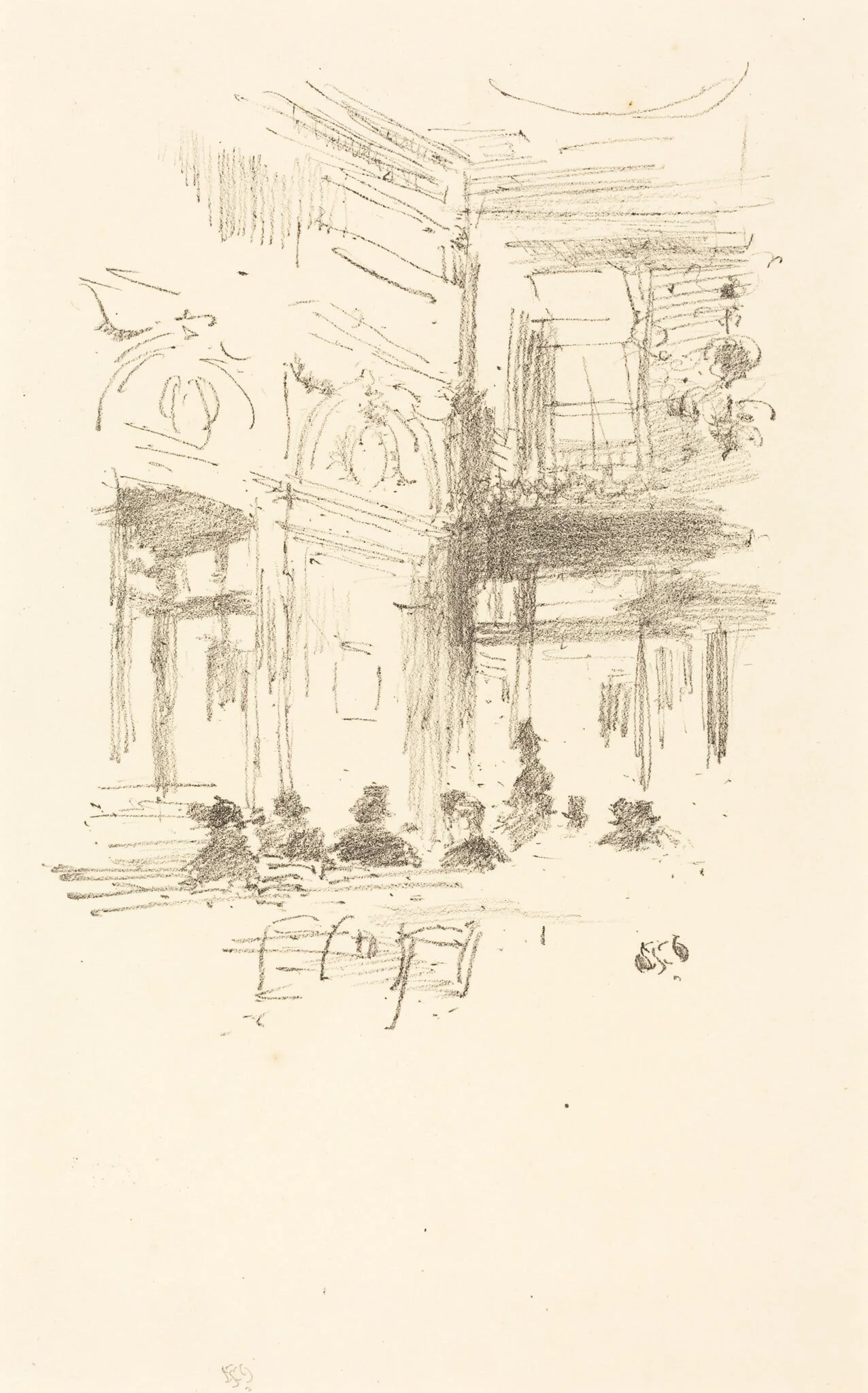 Gatti's, detail