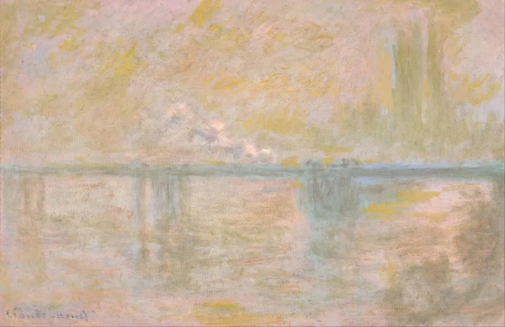Charing-Cross Bridge in London, by Claude Monet, oil, 1902